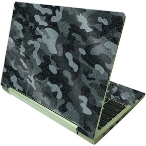 MightySkins Glossy Glitter Skin Compatible with Lenovo IdeaPad Flex 3 Chromebook 2-in-1 11.6" (2021) - Buck Camo | Protective, Durable High-Gloss Glitter Finish | Easy to Apply | Made in The USA