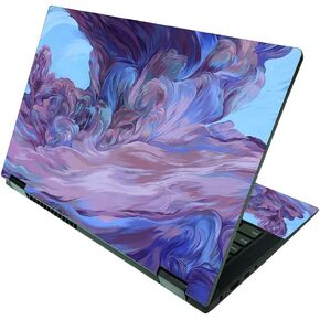 MightySkins Skin Compatible With Lenovo IdeaPad Flex 5 2-in-1 15" (2021) - Monsoon | Protective, Durable, and Unique Vinyl Decal wrap cover | Easy To Apply, Remove, and Change Styles | Made in the USA