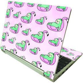 MightySkins Glossy Glitter Skin Compatible With Lenovo IdeaPad Flex 3 Chromebook 2-in-1 11.6" (2021) - Rainbow Pegasus | Protective, Durable High-Gloss Glitter Finish | Easy To Apply | Made in The USA