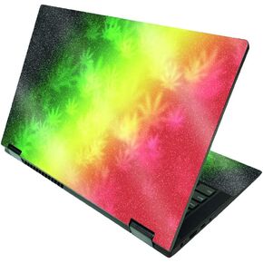 MightySkins Glossy Glitter Skin Compatible with Lenovo IdeaPad Flex 5 2-in-1 15" (2021) - Baked | Protective, Durable High-Gloss Glitter Finish | Easy to Apply and Change Style | Made in The USA