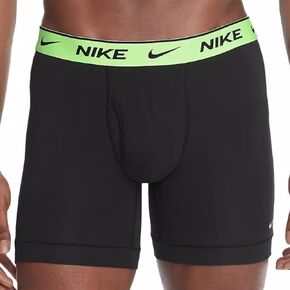 Nike Essential Cotton Stretch 3 pk Boxer Briefs, Multi JDI Print, M