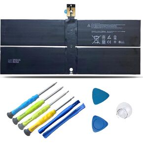 DYNK01 G3HTA036H Battery Replacement for Microsoft Surface 1st Gen Laptop 1769 2017, Surface Laptop 1782 13.5'', 2-LQN-00004 KSR-00001 DAG-00003 7.57V 45.2Wh 5970mAh 4-Cell with Tools