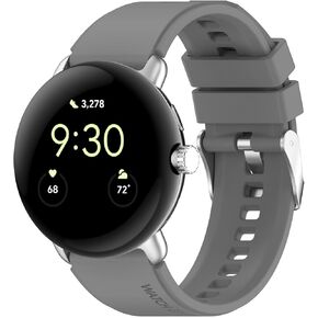 Fit for Google Pixel Watch 2 Watch Bands, Quick Release Silicone Replacement Bands Straps Wristbands Fit for Google Pixel Watch 2/Pixel Watch 1 Smartwatch