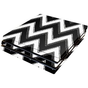 MightySkins Skin Compatible with Sony Playstation 4 Pro PS4 wrap Cover Sticker Skins Chevron Style