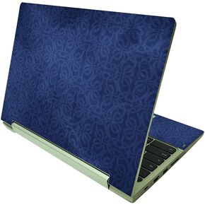 MightySkins Skin Compatible with Lenovo IdeaPad Flex 3 Chromebook 2-in-1 11.6" (2021) - Green Stone | Protective, Durable, and Unique Vinyl Decal wrap Cover | Easy to Apply | Made in The USA