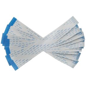 Flexible Flat Cable DGZZI 10PCS 40 Pins 0.5mm Pitch 150mm FPC FFC Flexible Ribbon Cable for LCD TV Car Audio DVD Player Laptop