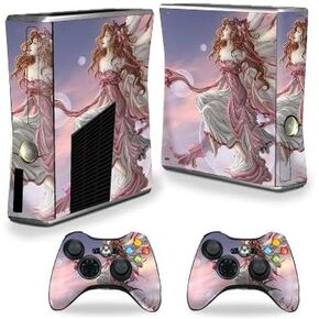 MightySkins Skin Compatible with Xbox 360 S Console - Day Break | Protective, Durable, and Unique Vinyl Decal wrap Cover | Easy to Apply, Remove, and Change Styles | Made in The USA