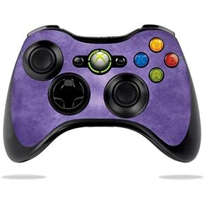 MightySkins Skin Compatible with Microsoft Xbox 360 Controller - Purple Airbrush | Protective, Durable, and Unique Vinyl Decal wrap Cover | Easy to Apply, Remove, and Change Styles | Made in The USA