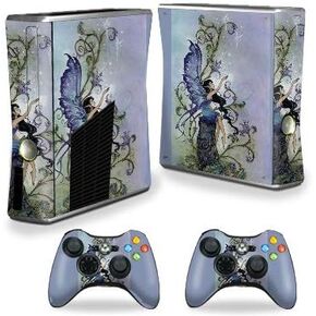 MightySkins Skin Compatible with Xbox 360 S console - Fairy Creation | Protective, Durable, and Unique Vinyl Decal wrap cover | Easy to Apply, Remove, and Change Styles | Made in The USA