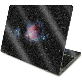 MightySkins Glossy Glitter Skin Compatible with Samsung Chromebook 4 (2021) 11.6" - Andromeda | Protective, Durable High-Gloss Glitter Finish | Easy to Apply and Change Styles | Made in The USA