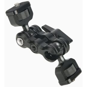 NICEYRIG ذراع مفصلية بذراع سحرية مقاس 5.5 بوصة مع رؤوس كروية مزدوجة، حامل شاشة توقف مجاني 1/4 خيط - 297 in Kuwait