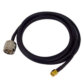 Boobrie 32.8Ft N Male to SMA Male Coax Cable RG58 N to SMA Male N-Type to SMA Antenna Cable Low Loss Coaxial Extension Cable for CB Amateur Two-Way Radio 3G /4G /5G /LTE/Ham/ADS-B/GPS/WiFi
