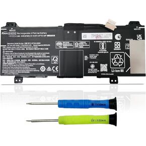 GH02XL Laptop Battery Replacement for HP Chromebook 11A G8 11 G8 14 G6 Chromebook X360 11 G3 14AT-NA000 NA0010CA NA0010DS Series GHO2XL HSTNN-DB9M L75253-271 L75783-005 7.7V 47.3Wh 6000mAh
