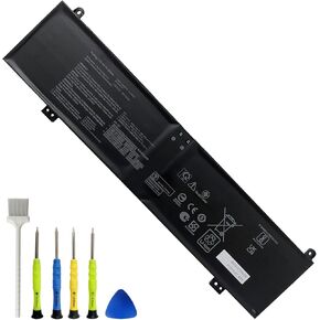 C41N2013 90Wh Battery Replacement for Asus Rog Zephyrus M16 GU603HR S17 GX703HSD G15 GA503QS Series Strix Scar 17 G733ZW 15 G513QY Series Rog Strix G17 RTX 3070 G713 G15 Series 15.4V 5845mAh