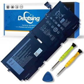 Dentsing 2H2G4 Laptop Battery Compatible with Dell Venue 11 Pro 7140 Series Notebook 21CP5/63/105 2217-2548 HFRC3 TXJ69 7.4V 38Wh 4980mAh with Tools