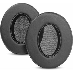 TaiZiChangQin Upgrade Thicker Ear Pads Ear Cushions Memory Foam Replacement Compatible with MPOW H17 H 17 Headphone (Protein Leather Earpads)