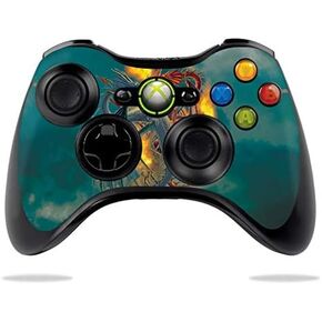 MightySkins Skin Compatible with Microsoft Xbox 360 Controller - Dragon Clash | Protective, Durable, and Unique Vinyl Decal wrap Cover | Easy to Apply, Remove, and Change Styles | Made in The USA