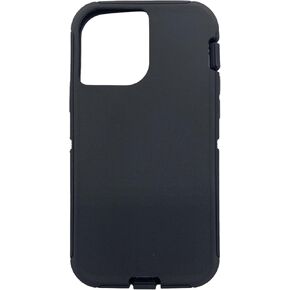 Replacement Rubber Outer Skin Compatible with iPhone 12 Pro Max Otterbox Defender Series Case (Black)