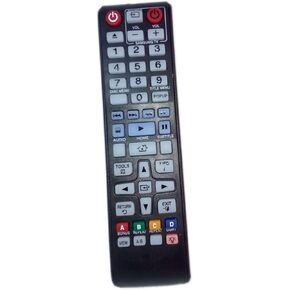 Replaced Remote Control Compatible for Samsung BDF5700 AK59-00177B BD-HM57 BD-F6700 BDH6500ZA DVD BD Blu-Ray Disc Player