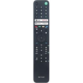 New RMF-TX520P Replacement Voice Remote Control fit for Sony Bravia LCD TV KD-43X80J KD-50X80J KD-55X80J KD-55X85J KD-65X80J KD-65X85J KD-75X85J XR-55A80J XR-55X90J XR-65A80J XR-65X90J XR-77A80J