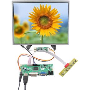VSDISPLAY 12.1" 12.1 Inch 1024X768 Wide Viewing LCD Screen VS121T-001A with HD-MI DVI VGA Audio LCD Controller Board M.NT68676
