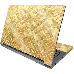 MightySkins Glossy Glitter Skin Compatible With Lenovo Yoga C940 14" (2020) - Black Leather | Protective, Durable High-Gloss Glitter Finish | Easy to Apply, Remove, and Change Styles | Made in The USA