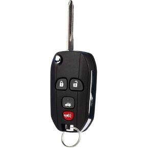 Flip Key Fob fits 2005-2010 Chevy Pontiac Saturn Keyless Entry Remote (15252034)