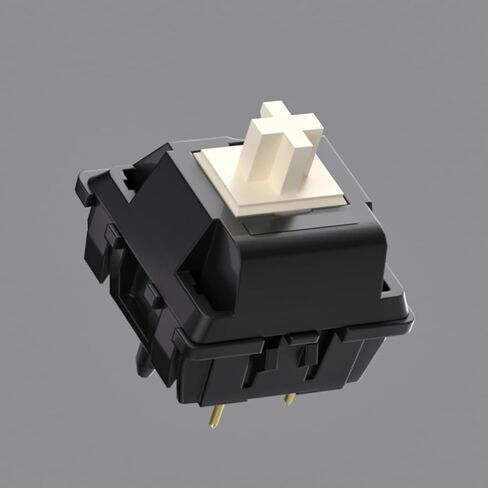 15 pcs BCP Black Switches, 52gf Linear Mechanical Keyboard Switch,5 pin Pre Lubed Switch for Mechanical Keyboard (Classic, 15) in Kuwait