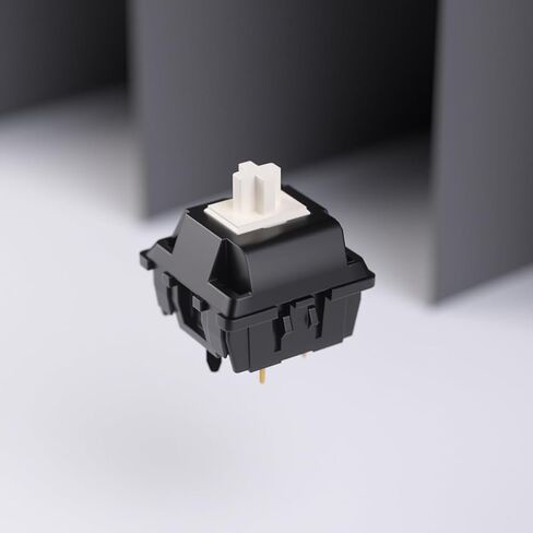 15 pcs BCP Black Switches, 52gf Linear Mechanical Keyboard Switch,5 pin Pre Lubed Switch for Mechanical Keyboard (Classic, 15) in Kuwait