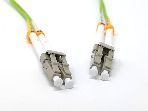 1 Meter Multimode Duplex Fiber Optic Cable (62.5/125) - LC to LC - Orange in Saudi Arabia