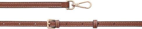 KOMHPS Purse Straps Replacement, Leather Handbag Crossbody Shoulder Strap Adjustable for Longchamp Bag Women(Jam Purple) in Saudi Arabia