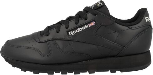 حذاء رياضي نسائي من الجلد الكلاسيكي من Reebok، Core Black Core Black Pure Gray 5, 9 US in Saudi Arabia