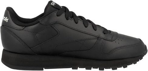 حذاء رياضي نسائي من الجلد الكلاسيكي من Reebok، Core Black Core Black Pure Gray 5, 9 US in Saudi Arabia