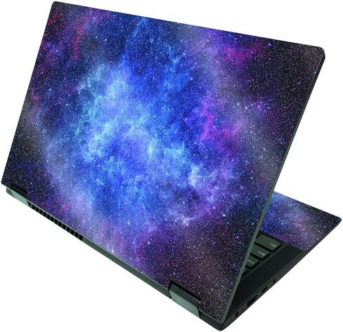 MightySkins Glossy Glitter Skin Compatible with Lenovo IdeaPad Flex 5 2-in-1 15" (2021) - Focus | Protective, Durable High-Gloss Glitter Finish | Easy to Apply and Change Style | Made in The USA in Saudi Arabia