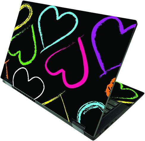 MightySkins Skin Compatible with Lenovo IdeaPad Flex 5 2-in-1 15" (2021) - Deco | Protective, Durable, and Unique Vinyl Decal wrap Cover | Easy to Apply, Remove, and Change Styles | Made in The USA in Saudi Arabia