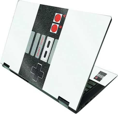 MightySkins Glossy Glitter Skin Compatible with Lenovo IdeaPad Flex 5 2-in-1 15" (2021) - Retro Controllers 3 | Protective, Durable High-Gloss Glitter Finish | Easy to Apply s | Made in The USA in Kuwait