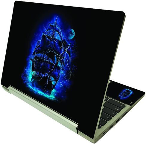 MightySkins Skin Compatible with Lenovo IdeaPad Flex 3 Chromebook 2-in-1 11.6" (2021) - Tropical Resort | Protective, Durable, and Unique Vinyl Decal wrap Cover | Easy to Apply | Made in The USA in Saudi Arabia
