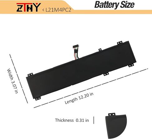 ZTHY L21M4PC2 L21D4PC1 بطارية كمبيوتر محمول 80Wh 4 خلية بديلة لجهاز Lenovo Legion 5-15ARH7 5-15ARH7H 5-15IAH7 5-15IAH7H Legion 5 Pro 16IAH7 16IAH7H 16ARH7 16ARH7H Series L21C4PC1 L21M4PC3 L21B4PC0 in Saudi Arabia
