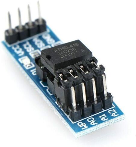AT24C256 واجهة EEPROM I2C التسلسلية وحدة تخزين بيانات EEPROM لـ Arduino in Saudi Arabia