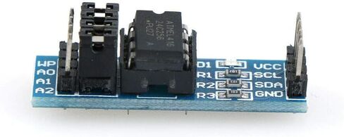 AT24C256 واجهة EEPROM I2C التسلسلية وحدة تخزين بيانات EEPROM لـ Arduino in Saudi Arabia