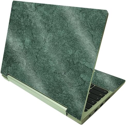 غلاف لامع لامع من MightySkins متوافق مع Lenovo IdeaPad Flex 3 Chromebook 2 في 1 11.6 بوصة (2021) - حجر أخضر | لمسة نهائية لامعة واقية ومتينة | سهل التطبيق | صنع في الولايات المتحدة الأمريكية in Saudi Arabia