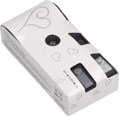 Disposable Camera, Retro Film Camera with Flash 27 35mm Color Films, Easy Shooting, for Anniversary Concert Wedding Travel Camp Party in Saudi Arabia