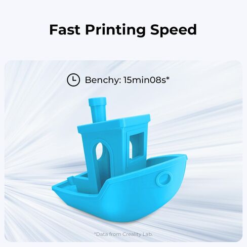 Ender 3 V3 SE 3D Printer,250mm/s Max Printing Speed, CR Touch Strain Sensor for Auto Leveling Sprite Direct Extruder Dual Z-axis and Y-axis Print Size 8.66 * 8.66 * 9.84in in Saudi Arabia