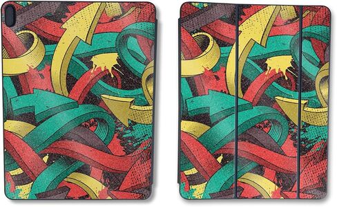Carbon Fiber Skin Compatible with Apple Smart Folio for iPad Pro 11-inch (M2) 2024 - Mono Hip Hop - Premium 3M Vinyl Protective Wrap Decal Cover - Easy to Apply | Crafted in The USA by MightySkins in Kuwait