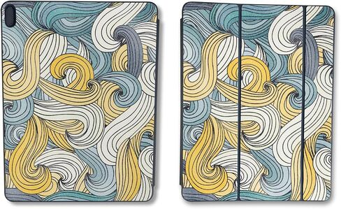 Carbon Fiber Skin Compatible with Apple Smart Folio for iPad Pro 11-inch (M2) 2024 - Mono Hip Hop - Premium 3M Vinyl Protective Wrap Decal Cover - Easy to Apply | Crafted in The USA by MightySkins in Kuwait