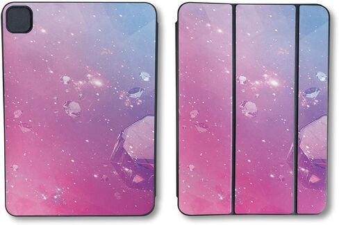 Carbon Fiber Skin Compatible with Apple Smart Folio for iPad Pro 13-inch (M4) 2024-13th Nightmare - Premium 3M Vinyl Protective Wrap Decal Cover - Easy to Apply | Crafted in The USA by MightySkins in Kuwait