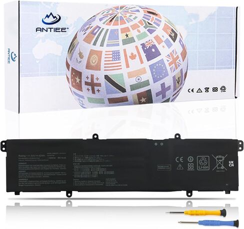 بطارية الكمبيوتر المحمول B31N1915 C31N1915 لجهاز Asus ExpertBook L1 L1400CDA L1500CDA ExpertBook، B1 B1400CEAE B1400CEPE B1500CEAE B1500CEPE B1500 B1500CEA-XS74 BR1100CKA BR1100FKA Series 11.55V 3640mAh 3 -خلية in Saudi Arabia