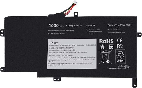 TREE.NB EG04XL Battery Compatible with HP Envy 6-1000, HP Envy 6-1100, HP Envy 6-1200, HP Envy Sleekbook 6 Series, Fits P/N 681881-121, 681881-171, 681881-1B1, 681881-221, 681881-271, 681951-001 in Saudi Arabia