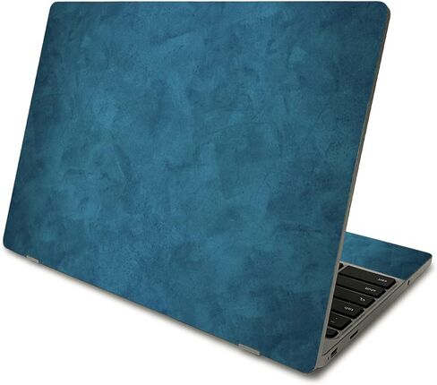 MightySkins Skin Compatible with Samsung Chromebook 4 (2021) 11.6" - Blue Strokes | Protective, Durable, and Unique Vinyl Decal wrap Cover | Easy to Apply, Remove, and Change Styles | Made in The USA in Saudi Arabia