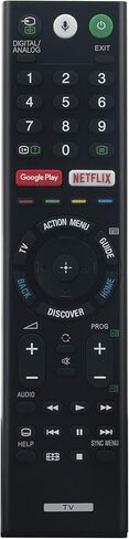 RMF-TX200P Replaced Voice Remote fit for Sony TV KD-75X9400E KD-55X9300E KD-65X9300E KD-55X8500D KD-65X9300D KD-75X9400D KD-65X8500D KD-55X9300D KD-49X7000D RMF-TX200T RMF-TX200C in Saudi Arabia